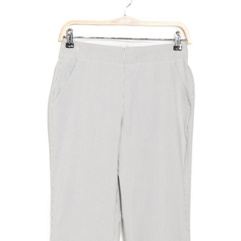 Max Studio High Waist Striped Pull On Trouser
